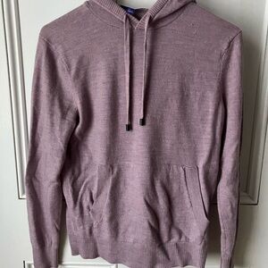 100% Merino wool hoodie sweater